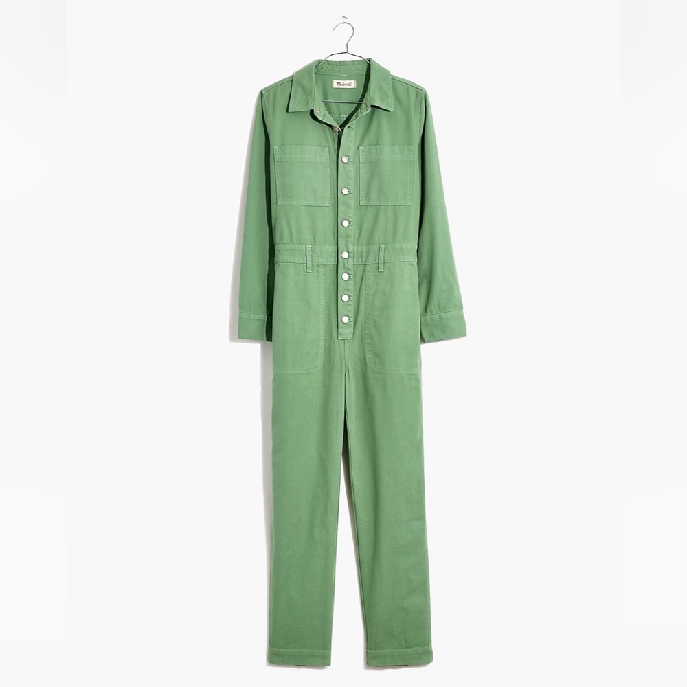 Madewell Green Coveralls